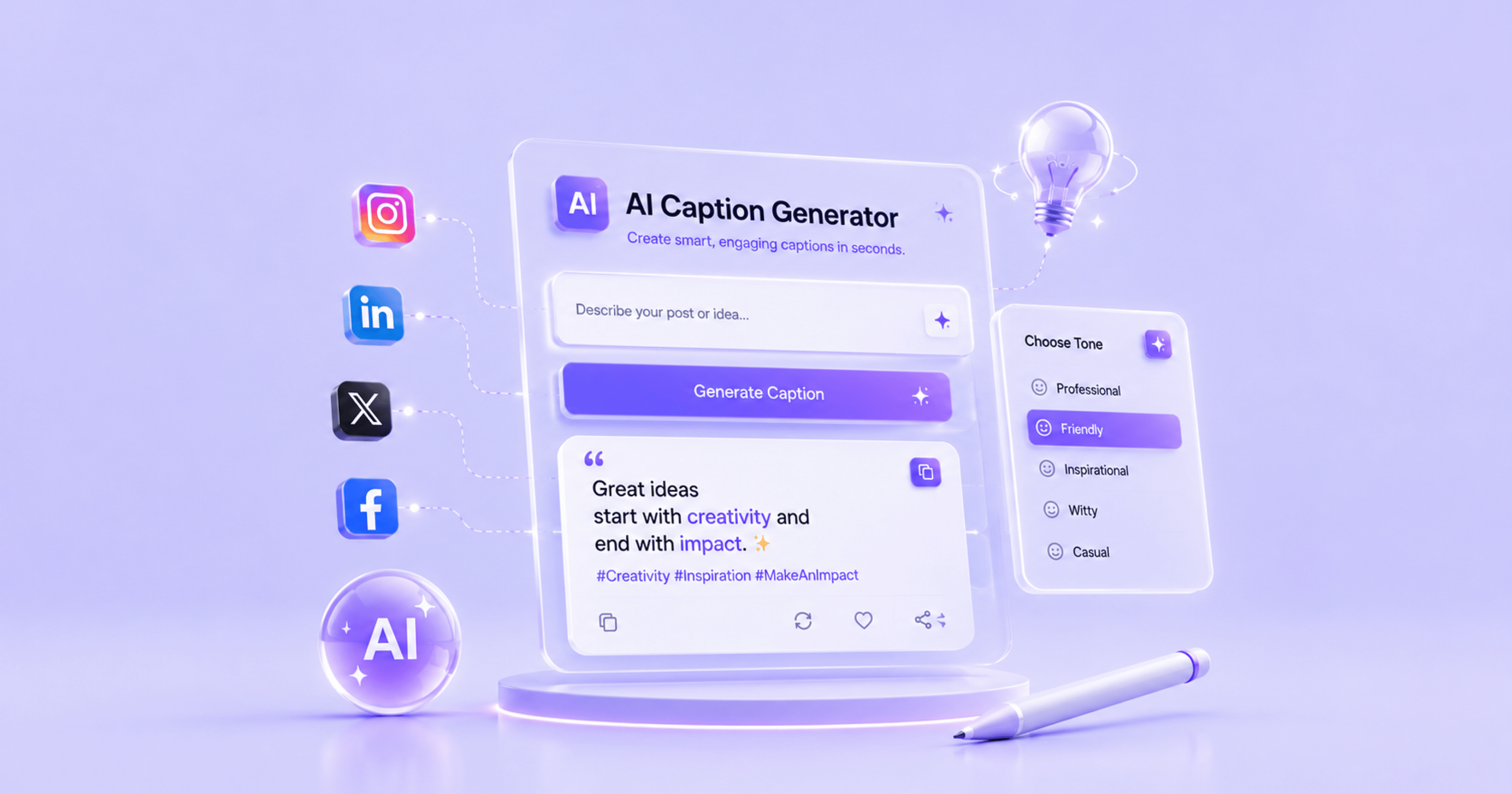 AI Caption Generator for Social Media: Create High-Converting Captions in Seconds